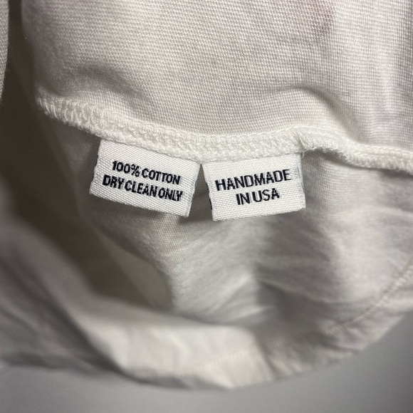 Fabiana Pigna INGA tee shirt white ruffle sleeve - Picture 7 of 7